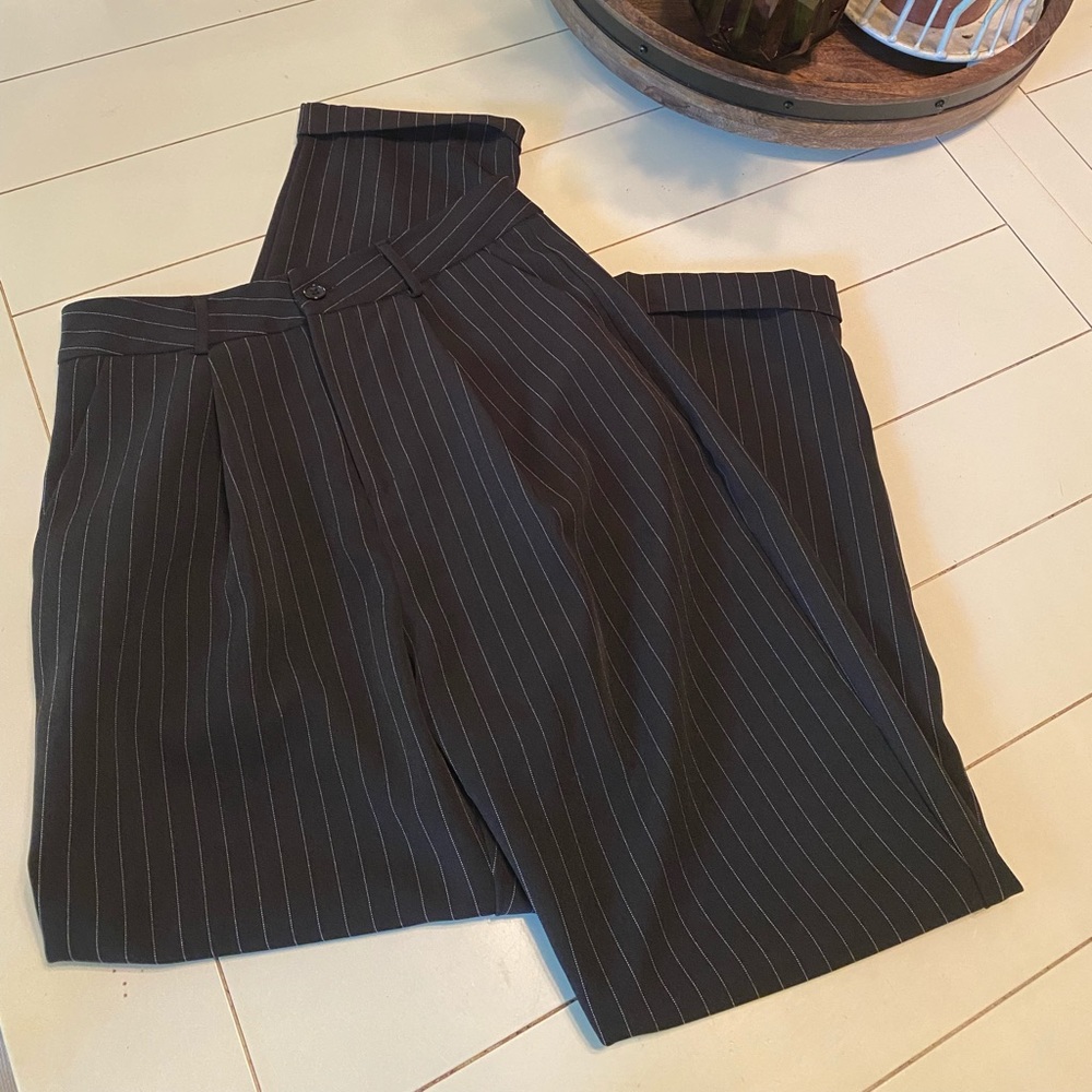 Pin stripe pants